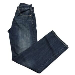 Levi's 514 Boys 16 Reg 28x28 Dark Wash Straight Fit Jeans Denim